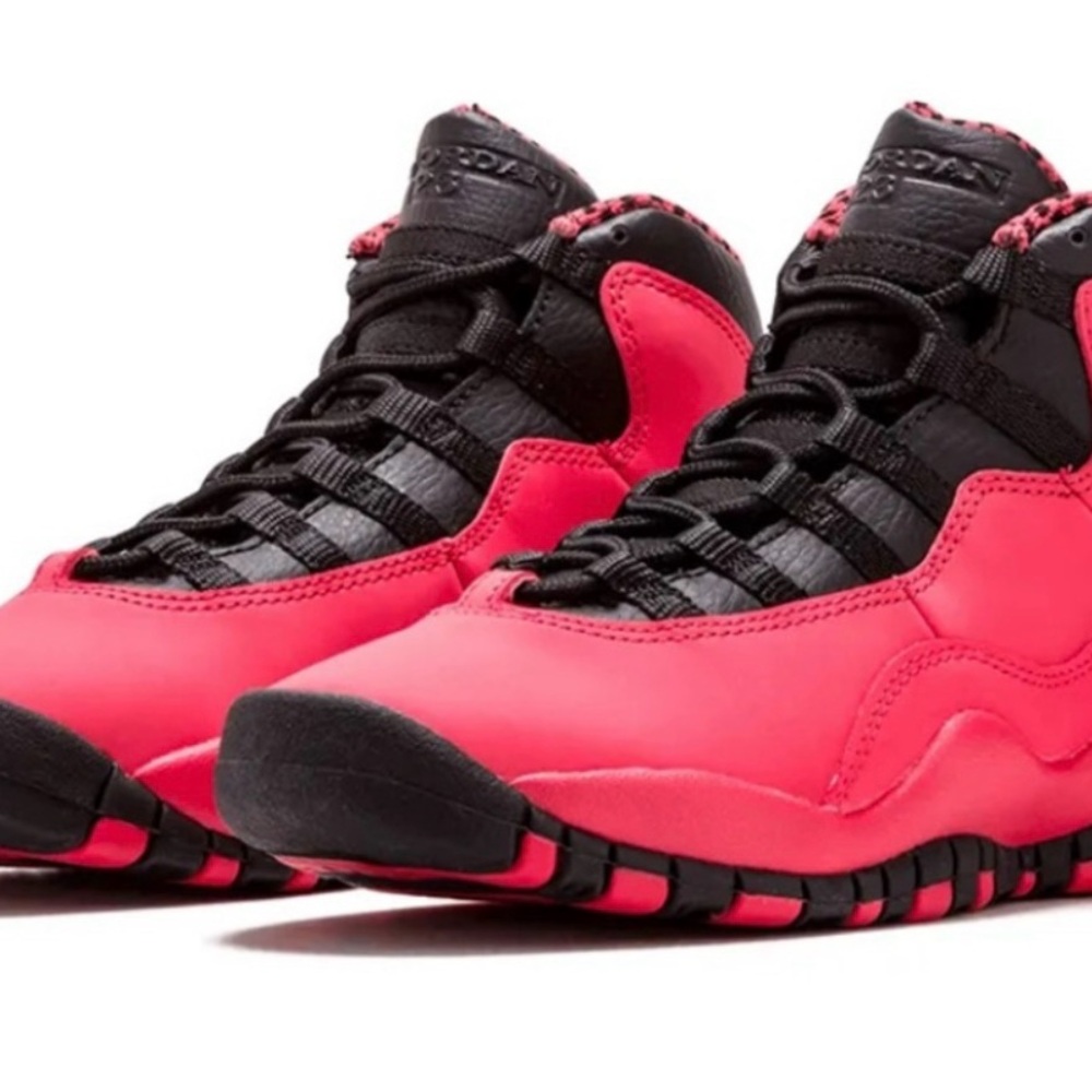 Retro Jordan 10s fusion red